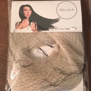 Wrap ponytail bellami 160 g20” color ash blond
